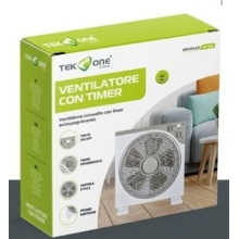 VENTILATORE DA TERRA CON TIMER 40W 0000YH-12B