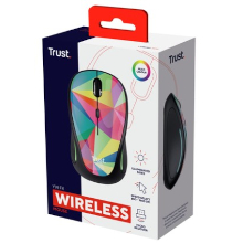 MOUSE TRUST WIRELESS YVI FX MULTICOLORE