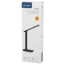 LAMPADA DA TAVOLO A LED LB-19 NERA