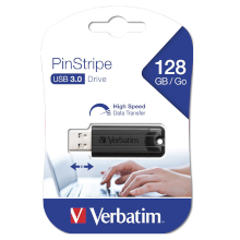 PENDRIVE VERBATIM PINSTRIPE 128 GB USB 3.0