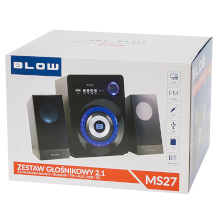 CASSE CON SUBWOOFER PER PC 2.1 MS-27