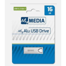 PENDRIVE MY MEDIA 16GB 3.2 ARGENTO IN METALLO