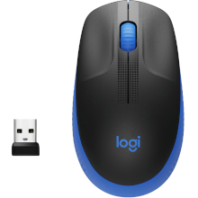 MOUSE WIRELESS LOGITECH M190 BLU