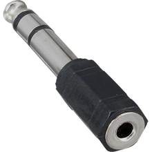 ADATTATORE AUDIO DA JACK 6,3MM A PRESA JACK 3,5MM STEREO