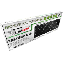 TASTIERA USB NERA TR-20035