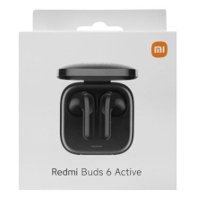 AURICOLARI BLUETOOTH XIAOMI REDMI BUDS 6 ACTIVE NERI