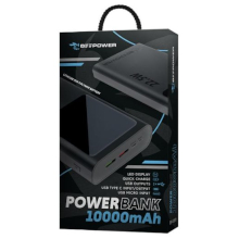 POWER BANK BP-10PD 10000MAH 22.5W PD USB-C + 2 X USB3.0 NERO