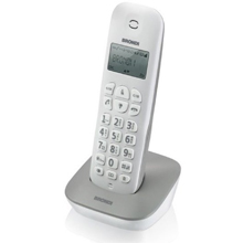 TELEFONO CORDLESS DIGITAL BRONDI GALA  BIANCO GRIGIO