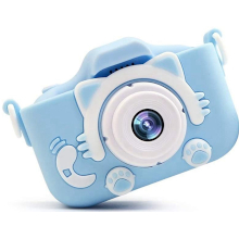 FOTOCAMERA DIGITALE PER BAMBINI BLU MODELLO X5 CAT