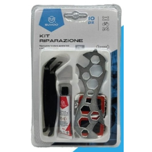 KIT RIPARAZIONE PNEUMATICI 12 PEZZI CH003