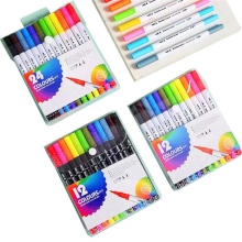 CONFEZIONE 48 PENNARELLI A DOPPIA PUNTA