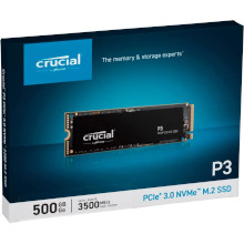 SSD CRUCIAL 500GB M.2 2280 P3