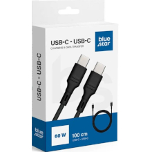 CAVO BLUE STAR USB-C USB-C 3A 60W 1M NERO