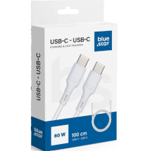 CAVO BLUE STAR USB-C USB-C 3A 60W 1M BIANCO