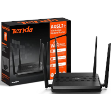 MODEM R. TENDA D305 WI-FI ADSL2+ N300MBP 4 ANTENNE