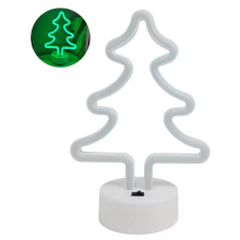 DECORAZIONE NATALIZIA LED ALBERO DI NATALE NEON VERDE