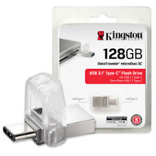 PENDRIVE KINGSTON 128 GB DOPPIA INTERFACCIA USB E USB-C