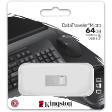 PENDRIVE USB KINGSTON DT MICRO 3.2 64GB