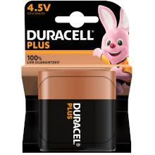 BATTERIA DURACELL PLUS 4.5V 100% B1