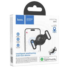 LOCALIZZATORE HOCO E91C COMPATIBILE CON TROVA IL MIO IPHONE NERO-BIANCO