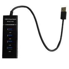 HUB 4 PORTE USB 3.0 ENCORE EN-303 5GBPS CON INDICATORE LED