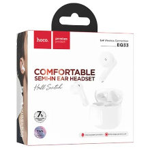 AURICOLARI BLUETOOTH HOCO EQ33 TWS BIANCHI