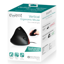 MOUSE USB ERGONOMICO IMPUGNATURA VERTICALE EW3156