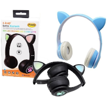 CUFFIE BLUETOOTH CON LUCI LED CATS