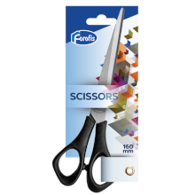 FORBICI DA UFFICIO 160MM NERE