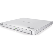 MASTERIZZATORE DVD-RW ESTERNO SLIM LG GP57ES40 - BIANCO