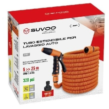 TUBO ESTENDIBILE PER LAVAGGIO AUTO 5-25M