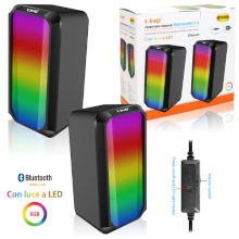 CASSE BLUETOOTH 2.0 CON LUCI LED RGB