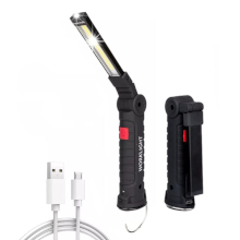 LAMPADA DA LAVORO PIEGHEVOLE RICARICA USB 360 GRADI