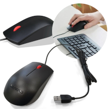 COMPUTER MOUSE LENOVO ESSENTIAL USB NERO