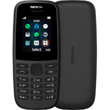 NOKIA 105 2019 SINGLE SIM NERO