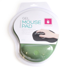 TAPPETINO MOUSE VERDE CON BASE APPOGGIO IN GEL