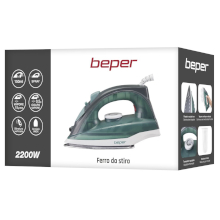 FERRO DA STIRIO CON PIASTRA IN ACCIAIO 2200W