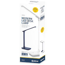 LAMPADA DA TAVOLO RICARICABILE USB-C 6000MAH 5W NERA