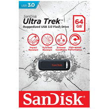 PENDRIVE SANDISK 64 GB USB 3.0 ULTRA TREK