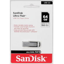 PENDRIVE SANDISK ULTRA FLAIR USB 3.0 64 GB