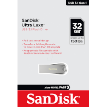 PENDRIVE SANDISK ULTRA LUXE USB 3.1 32 GB