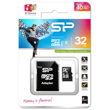 MICRO SD SILICON POWER 32 GB CLASS 10 + ADATTATORE SD