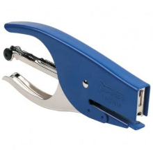 SPILLATRICE IN ACCIAIO FOROFIS 24/6-26/6 + BOX 100PZ PUNTI METALLICI 24/6 BLU