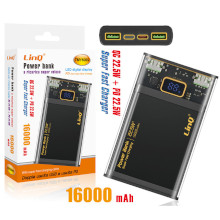 POWER BANK 16000 MAH RICARICA SUPER VELOCE 22.5W