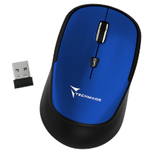 MOUSE WIRELESS 2.4GHZ BLU