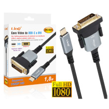 CAVO VIDEO ADATTATORE DA USB-C A DVI