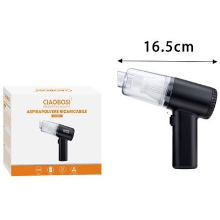 ASPIRAPOLVERE PORTATILE PER AUTO E CASA 120W RICARICABILE