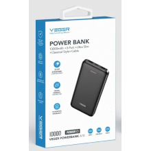 POWER BANK VEGER A10 10000MAH NERO