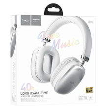 CUFFIE WIRELESS BLUETOOTH HOCO W35 SILVER