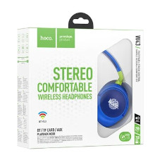 CUFFIE BLUETOOTH HOCO W43 BLU